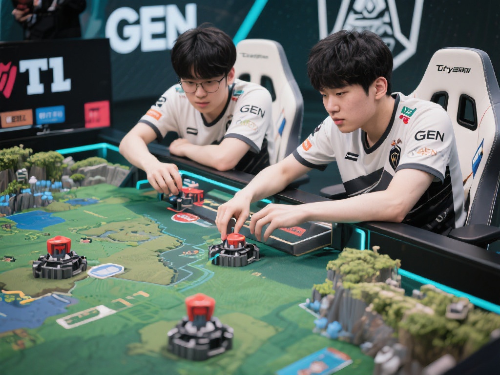 此外，T1的视野布置策略堪称标杆，他们注